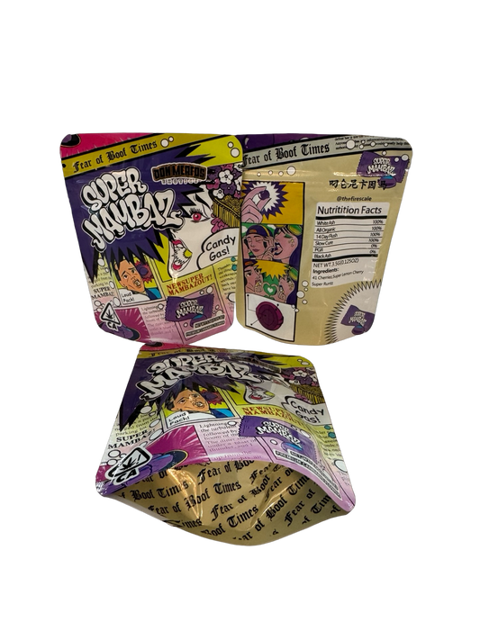 Super Mambaz Mylar Bags 3.5g Don Merfos (Only $0.10 Each)