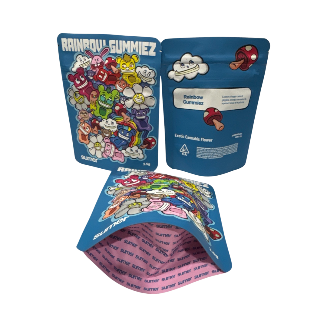 Rainbow Gummiez Mylar Bags 3.5g Sumer