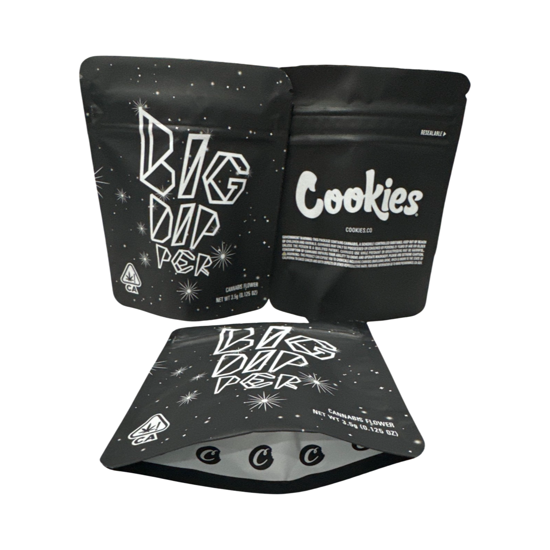 Big Dipper Mylar Bags 3.5g Cookies