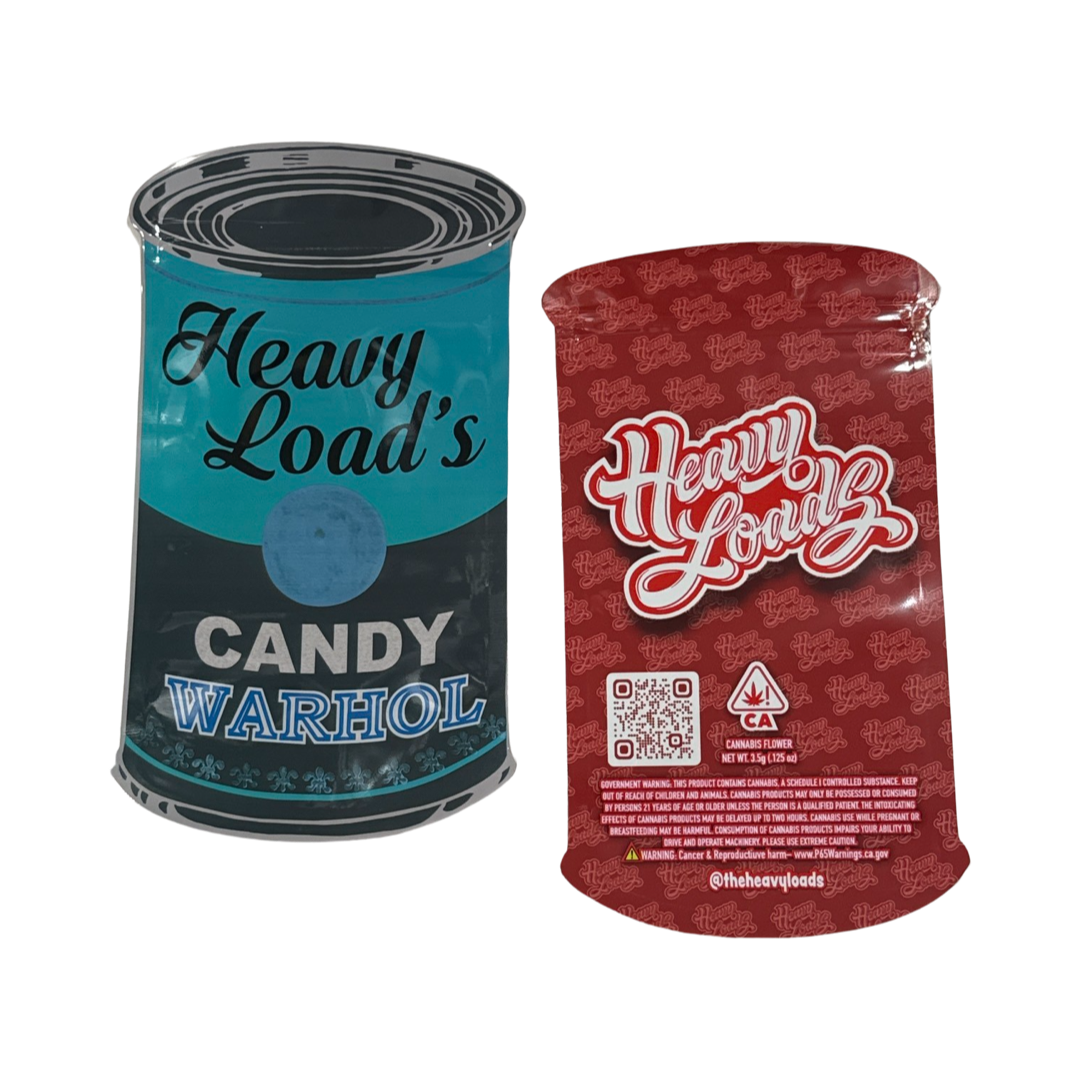 Candy Warhol Mylar Bags 3.5g Heavy Loads