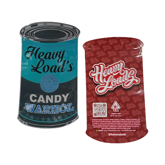 Candy Warhol Mylar Bags 3.5g Heavy Loads