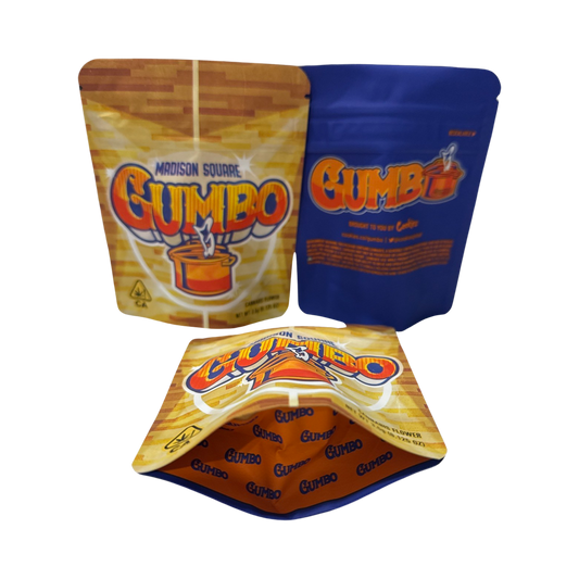 Madison Square Gumbo Mylar Bags 3.5g Cookies