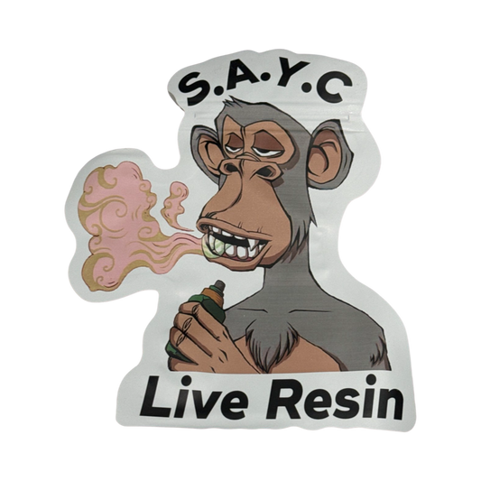 Live Resin Mylar Bags 3.5g SAYC