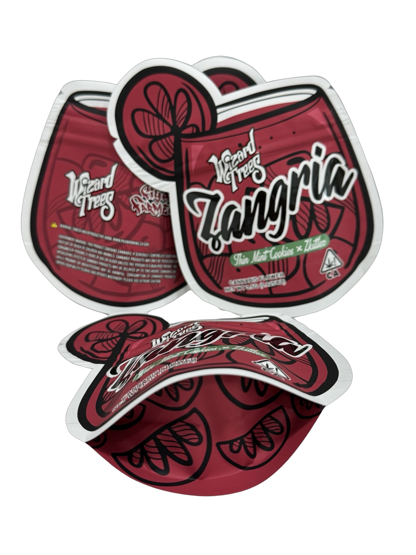 Sangria Mylar Bags 3.5g Wizard of Trees