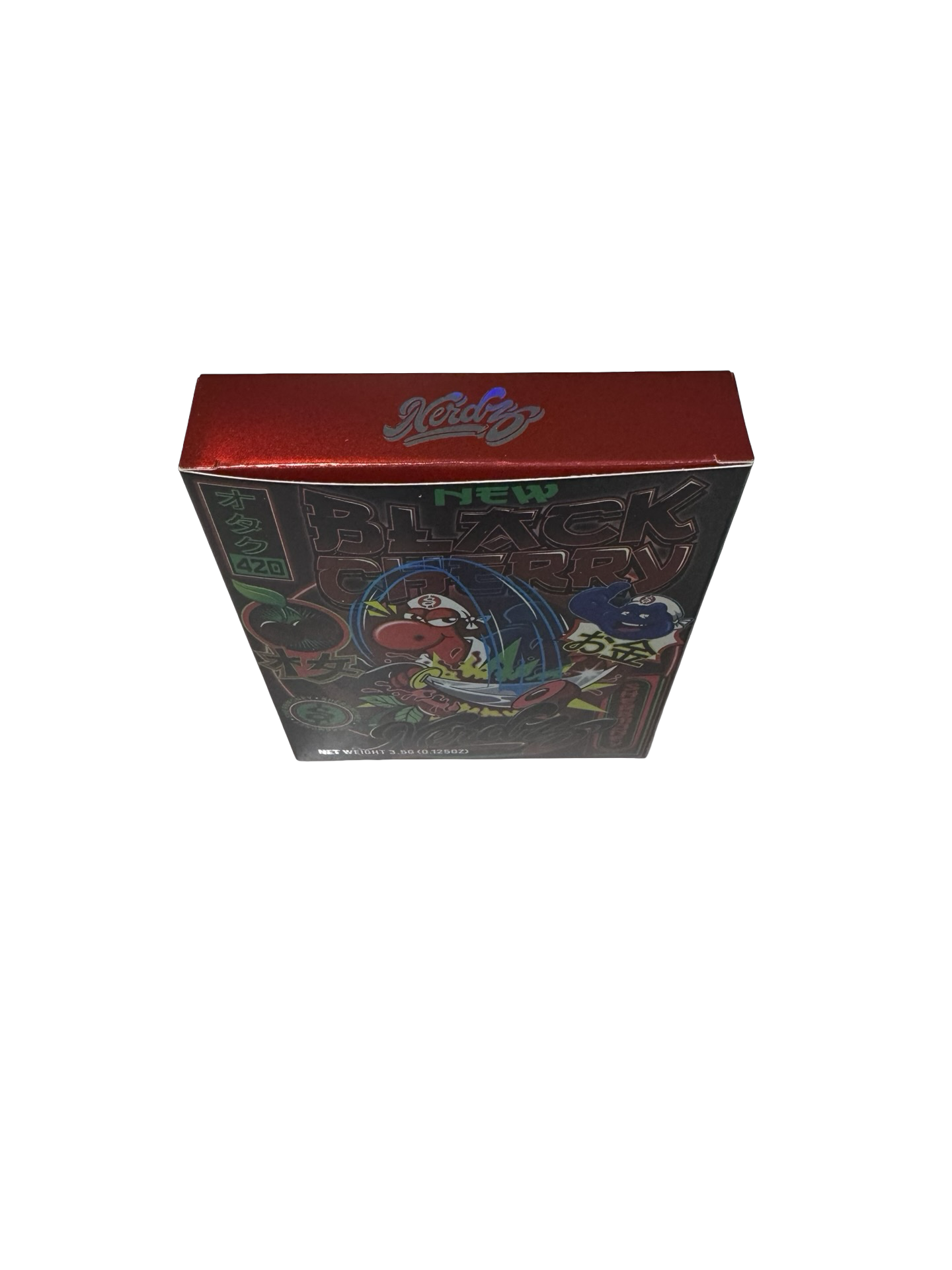 New Black Cherry Nerdz Nerdz 3.5g Mylar Bags & Boxes SherbMoney