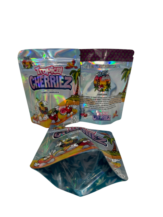 Tropical Cherriez Mylar Bags 3.5g Bay Flavors