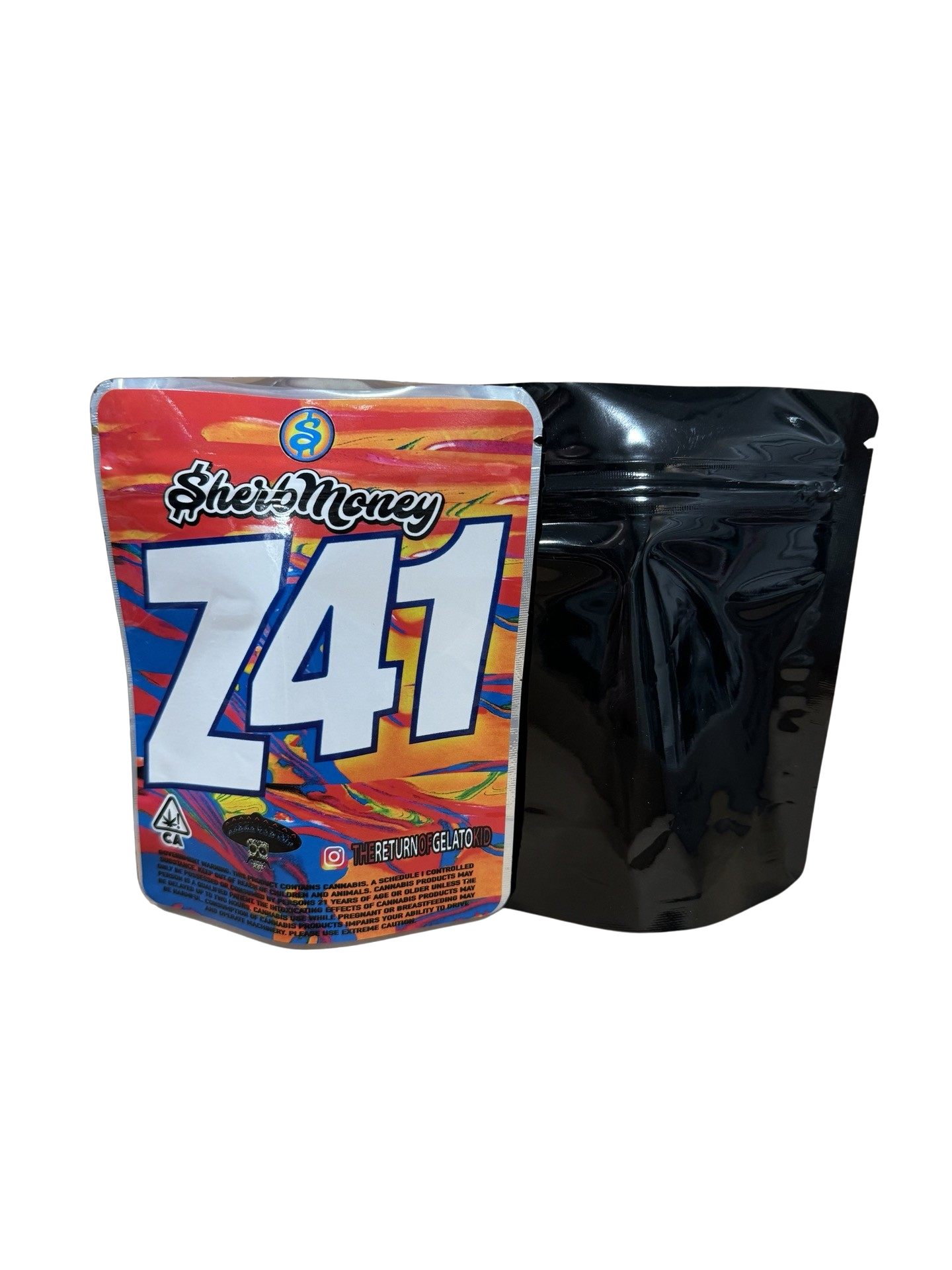 Z41 Mylar Bags 3.5g SherbMoney