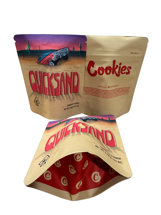 Quicksand Mylar Bags 3.5g Cookies