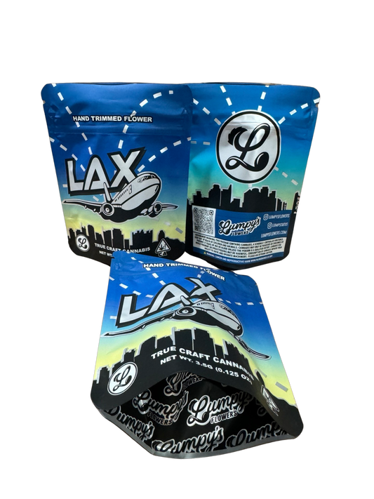 LAX Mylar Bags 3.5g Lumpy’s Flowers