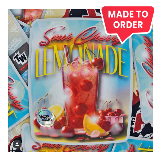 Sour Cherry Lemonade 3.5g Mylar Bags Sprinklez Torch World (made-to-order)