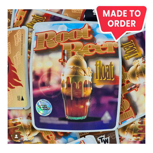 Root Beer Float 3.5g Mylar Bags Sprinklez Torch World (made-to-order)
