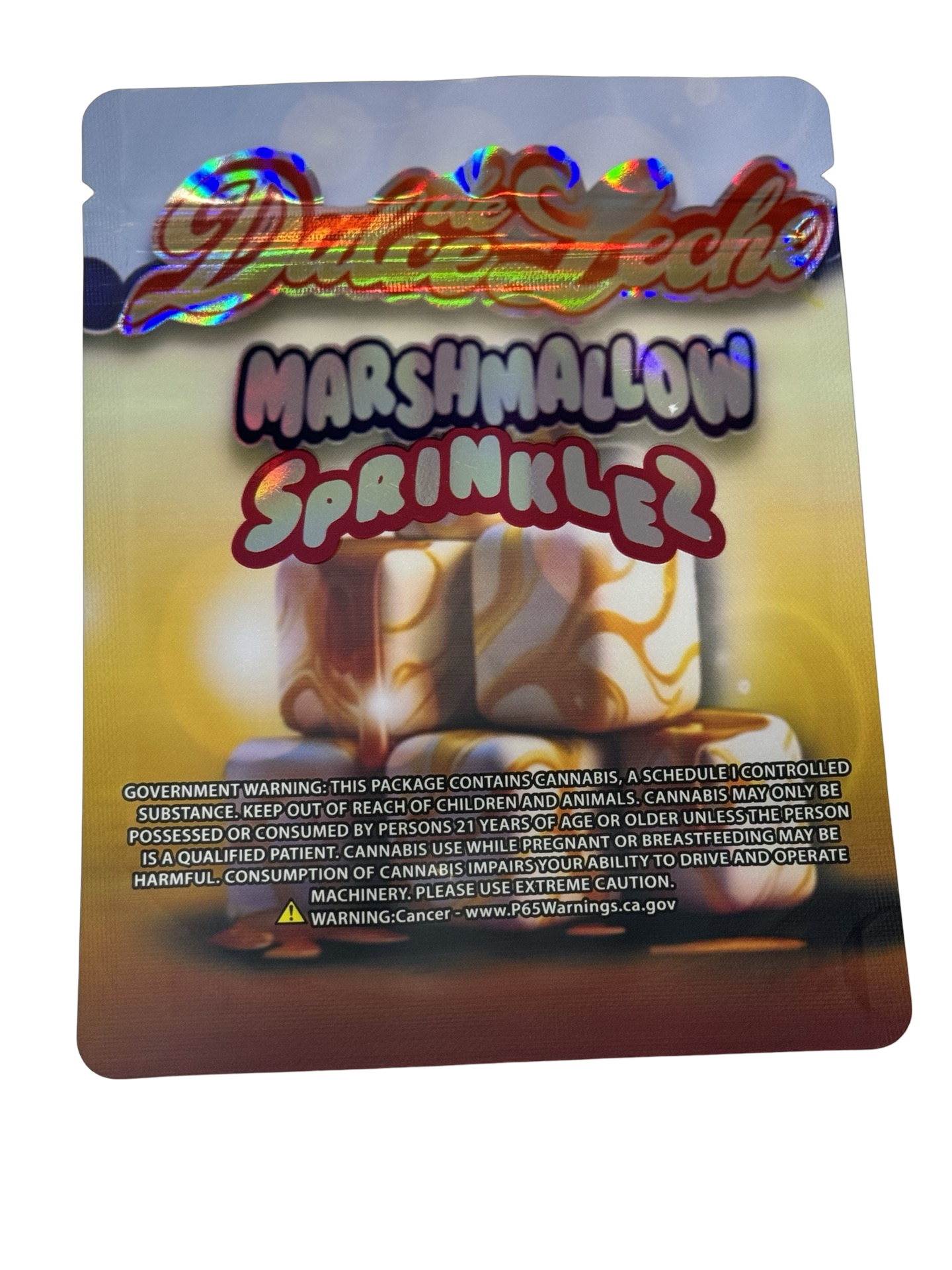 Dulce de Leche Marshmallow Mylar Bags 3.5g Sprinklez