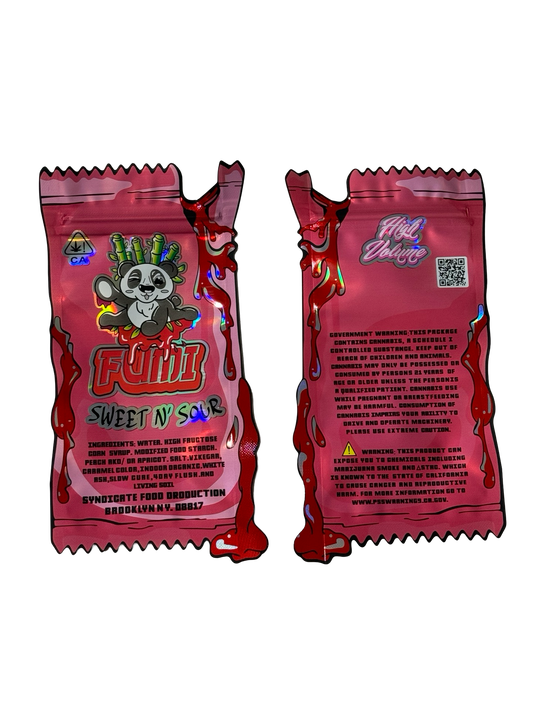 Sweet N’ Sour Mylar Bags 3.5g Fumi