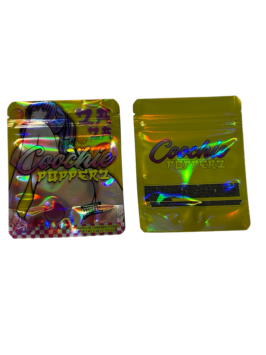 Coochie Popperz Mylar Bags 3.5g Simon Sayz