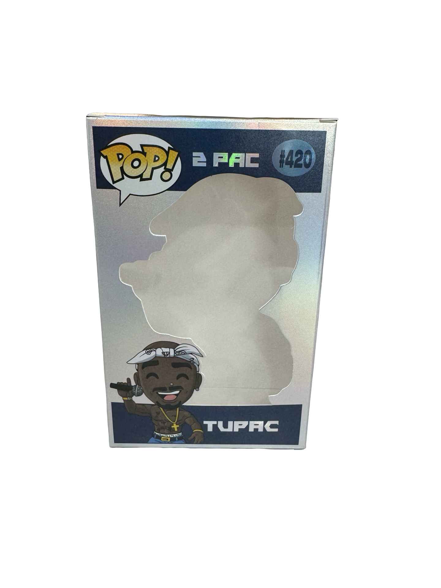 Tupac 3.5g Mylar Bags & Boxes Pop