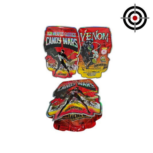 Candy Wars 3.5g Mylar Bags Don Merfos