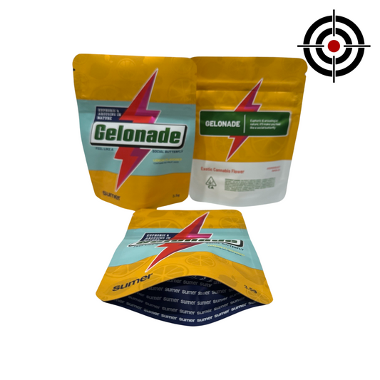 Gelonade Mylar Bags 3.5g Sumer