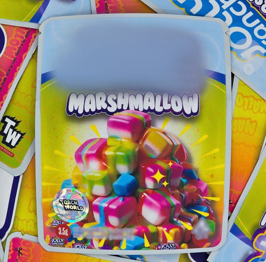 Jolly Rancherz Marshmallow 3.5g Mylar Bags Sprinklez Torch World