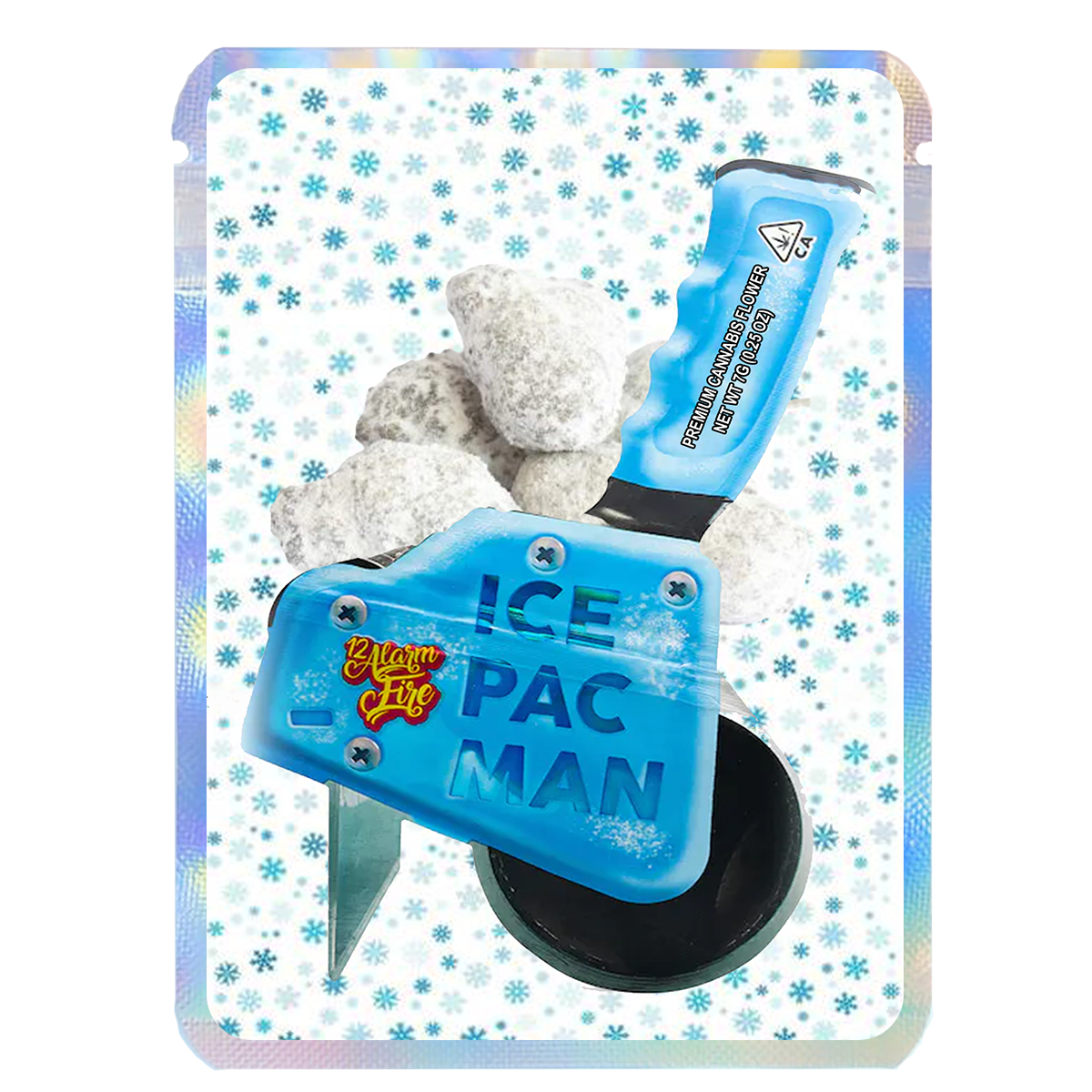 Ice Pac Man 7g Mylar Bags 12 Alarm Fire