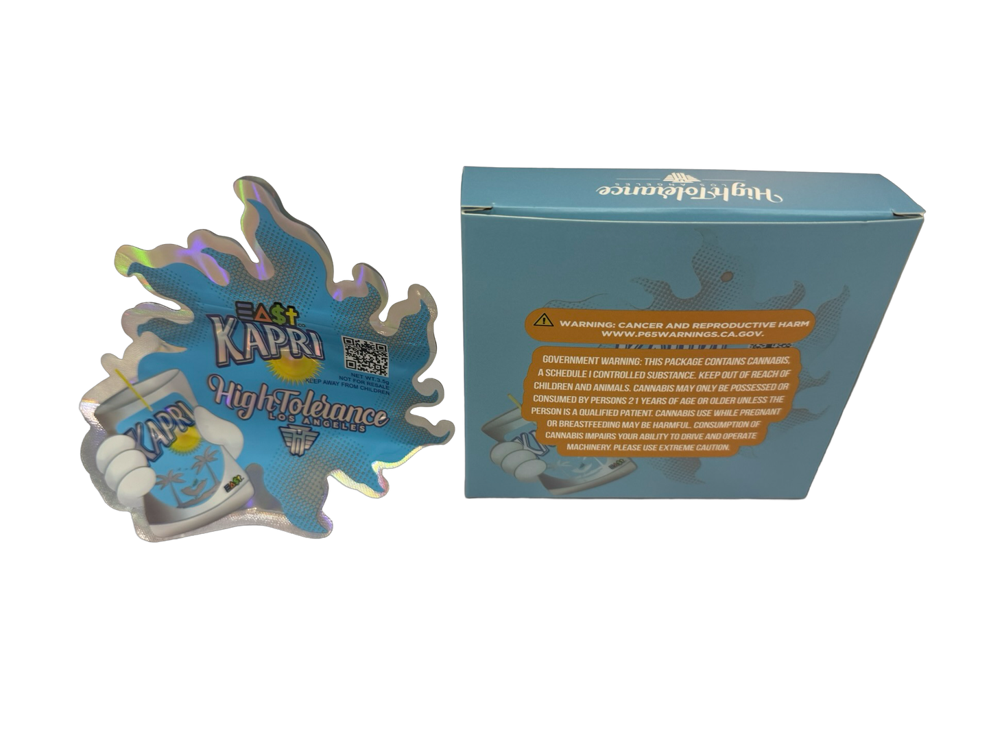 Kapri 3.5g Mylar Bags & Boxes High Tolerance