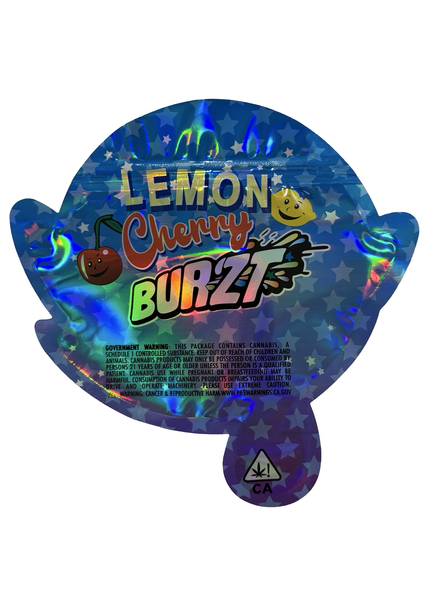 Lemon Cherry Mylar Bags 3.5g Bur'zt (Only $0.21 Each) – Fire