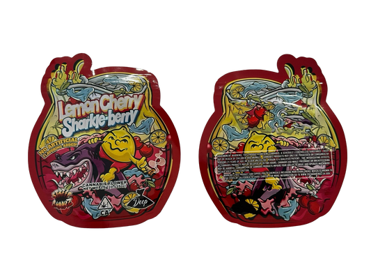 Lemon Cherry Sharkle-berry Mylar Bags 3.5g Deep in the Bag