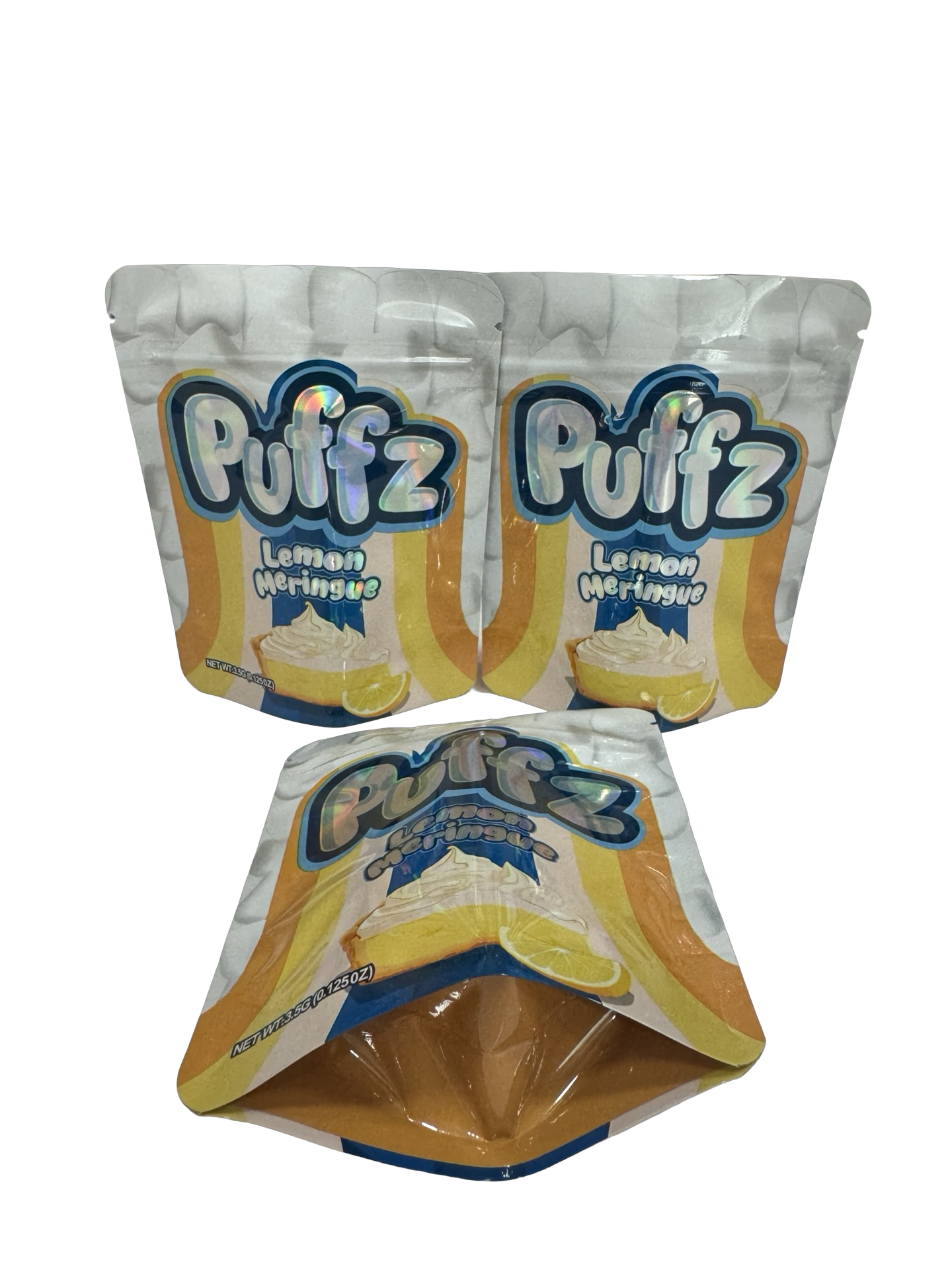 Lemon Meringue Mylar Bags 3.5g Puffz
