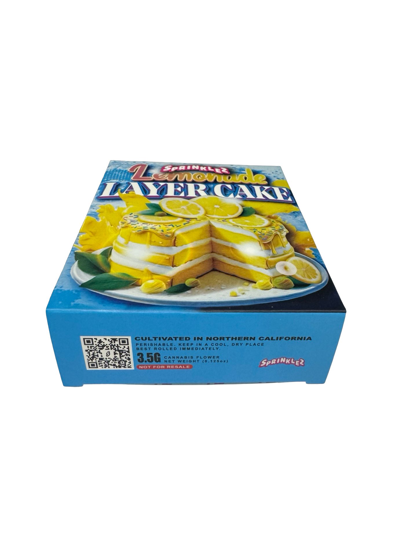 Lemonade Layer Cake 3.5g Mylar Bags & Boxes Sprinklez
