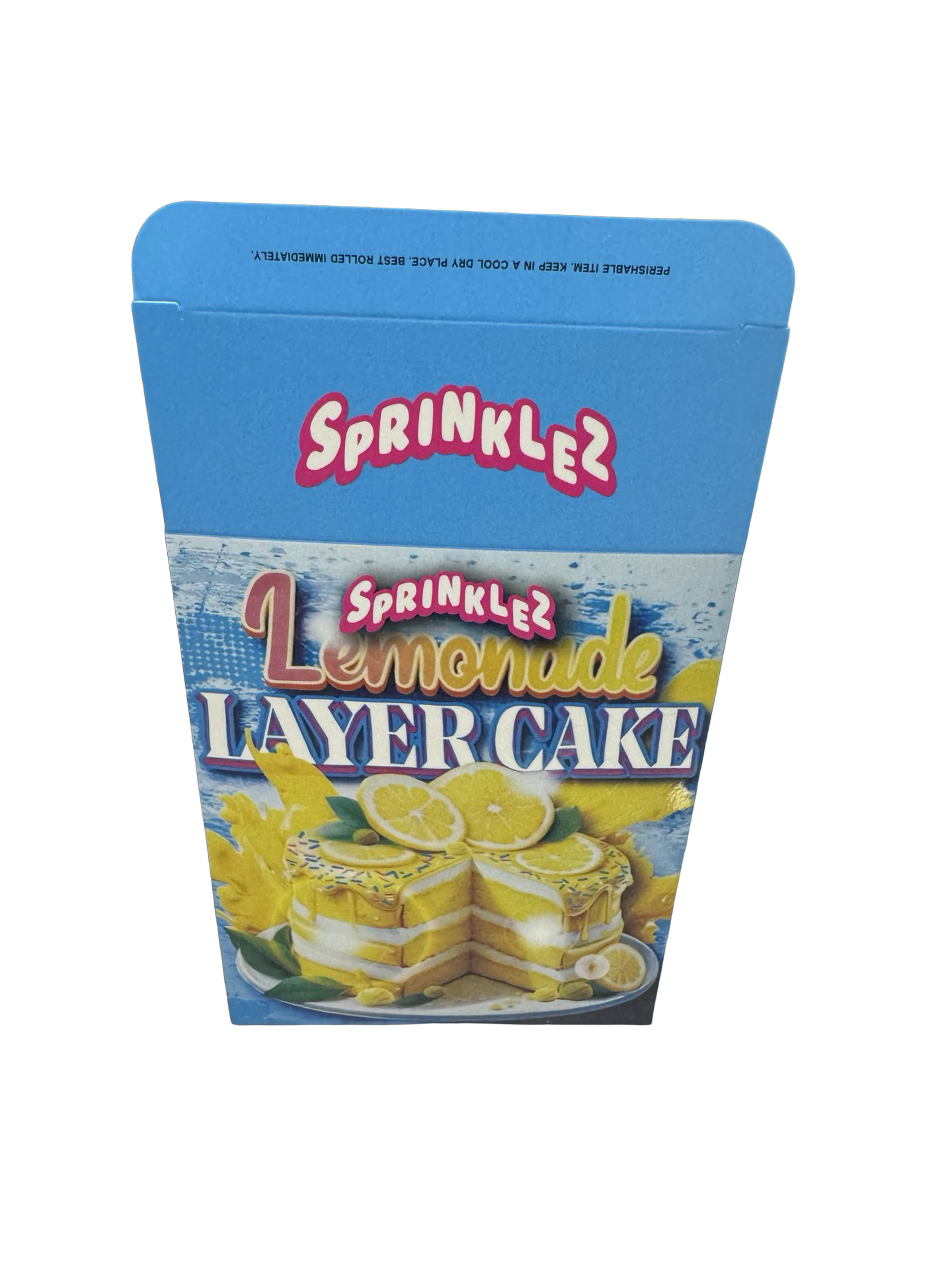 Lemonade Layer Cake 3.5g Mylar Bags & Boxes Sprinklez