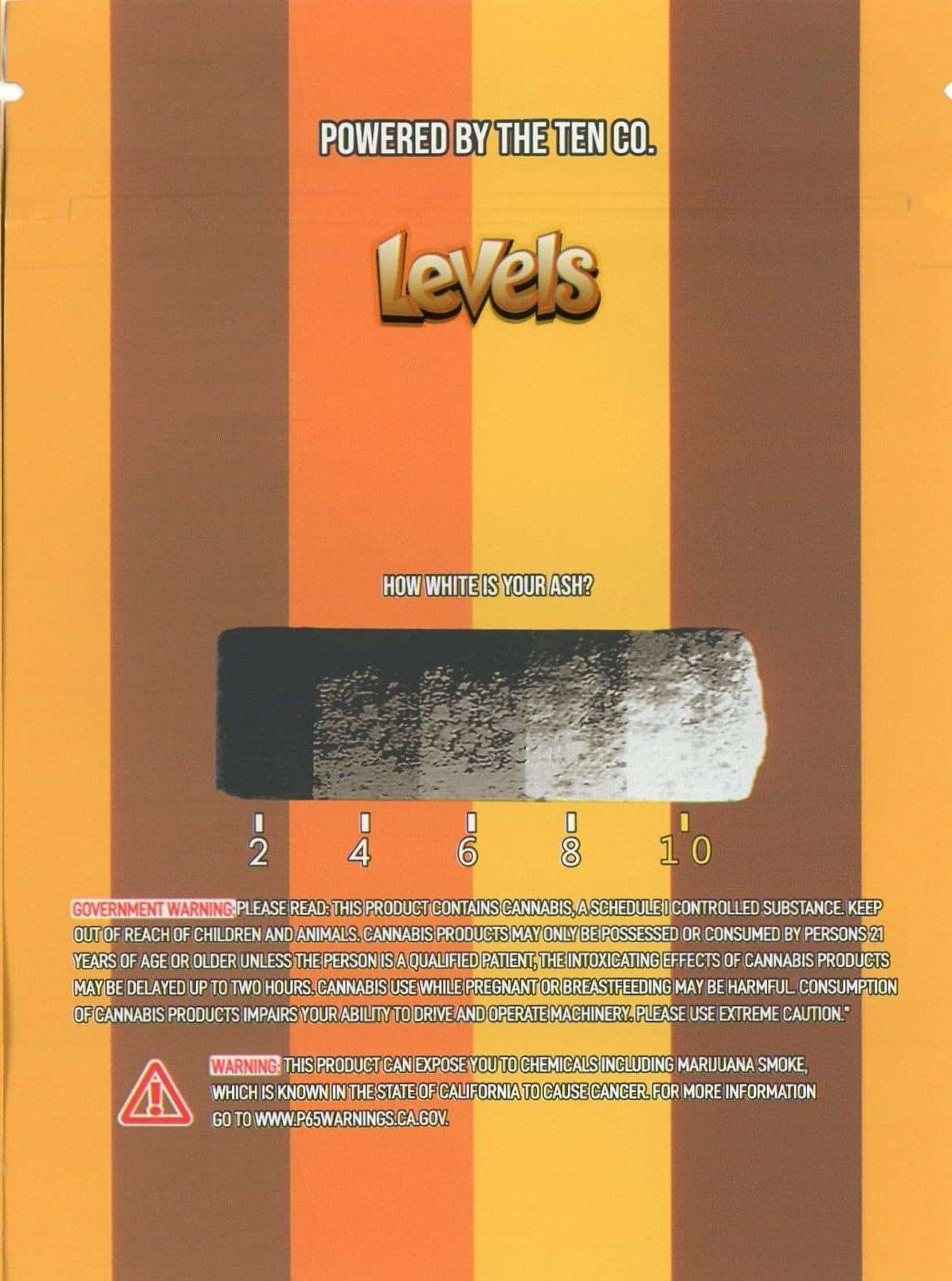 Levels Mylar Bags 3.5g The Ten Co