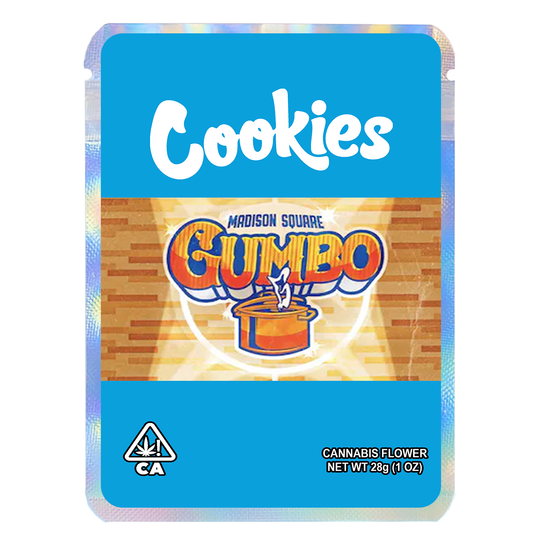 Madison Square Gumbo 28g Mylar Bags Cookies