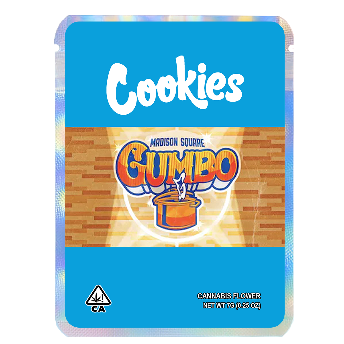 Madison Square Gumbo 7g Mylar Bags Cookies