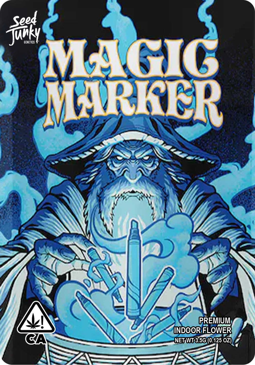 Magic Marker Mylar Bags Seed Junky