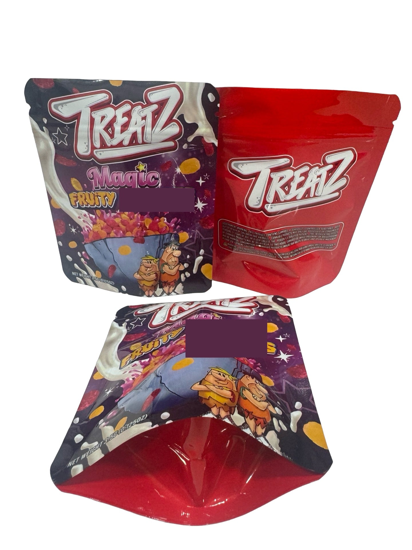 Magic Fruity Pebblez Mylar Bags 3.5g Treatz