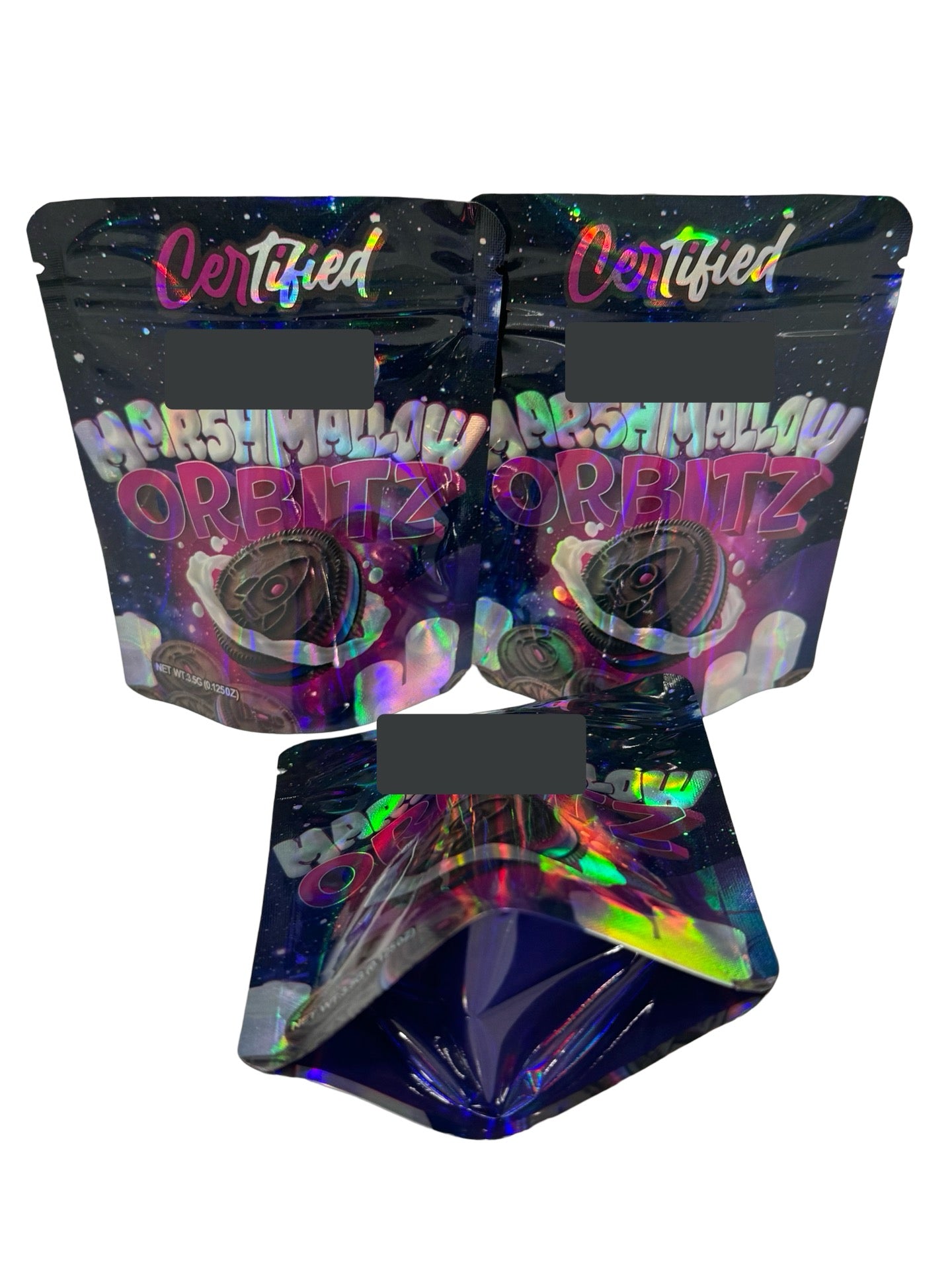 Marshmallow Orbitz Oreoz Mylar Bags 3.5g Certified