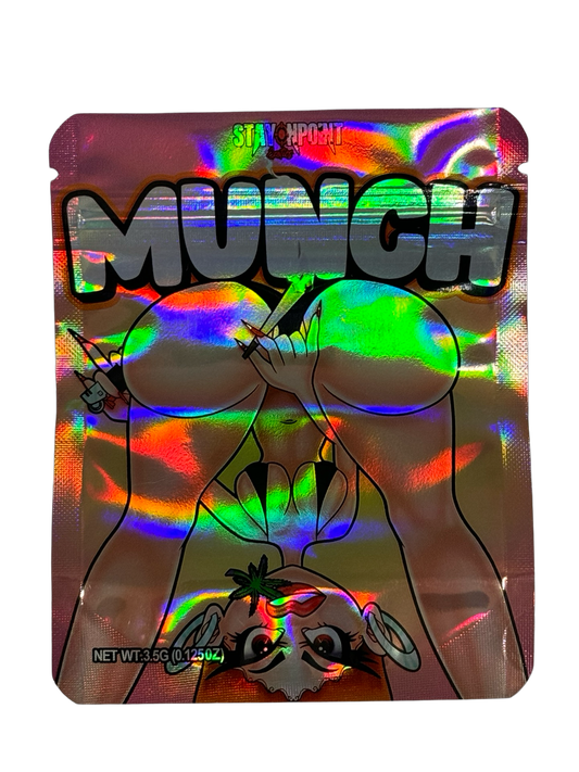 Munch Mylar Bags 3.5g Stay Onpoint