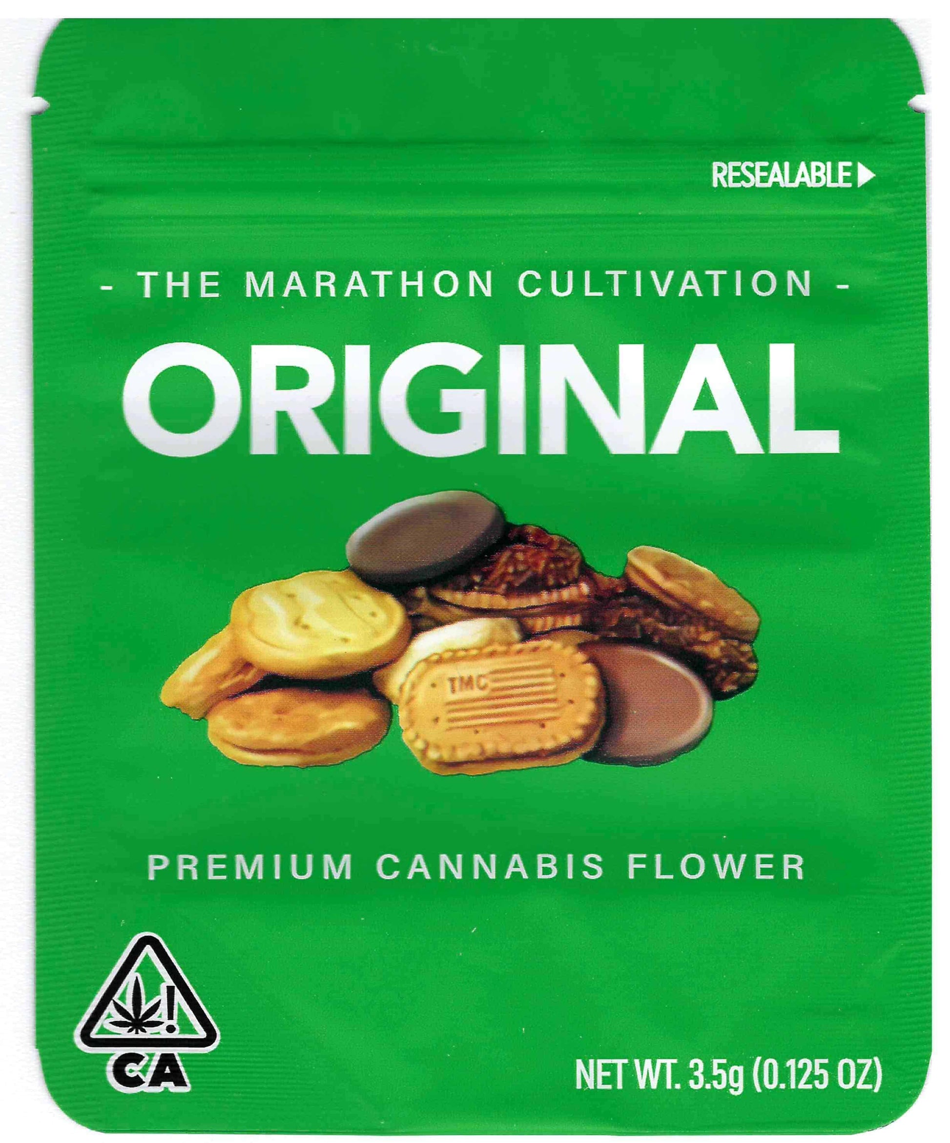 The Marathon Mylar Bags 3.5g - Original Cookies