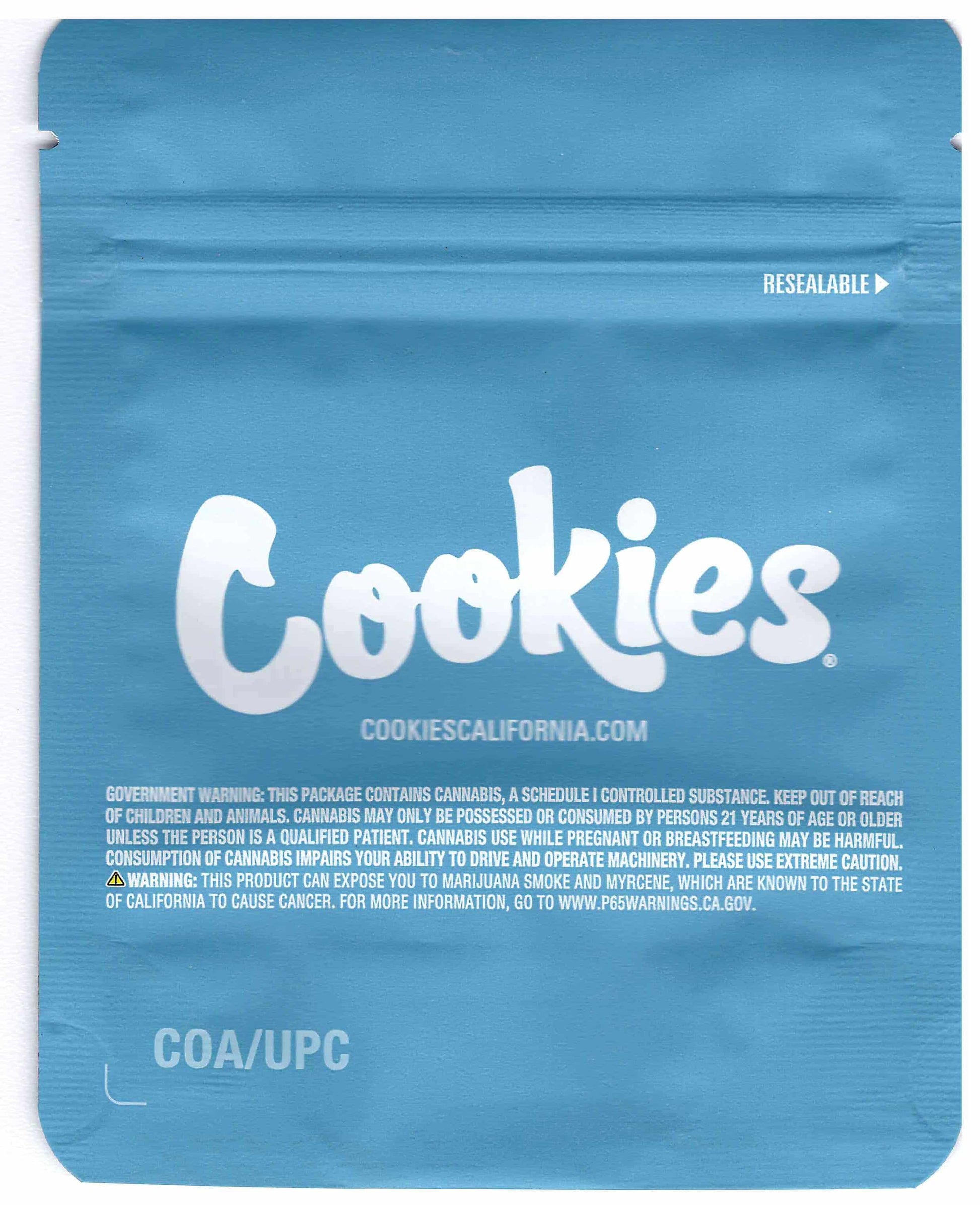 Cookies Mylar Bags 3.5g - Pancakes