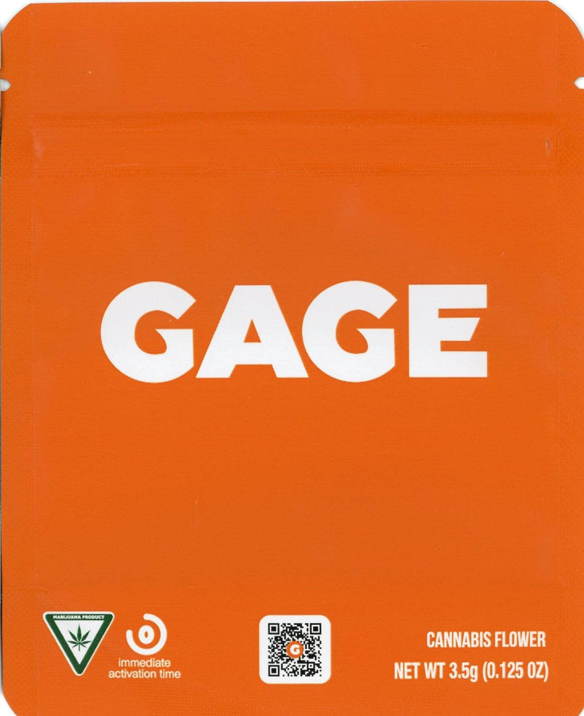Gage Mylar Bags 3.5g - Papaya Cake