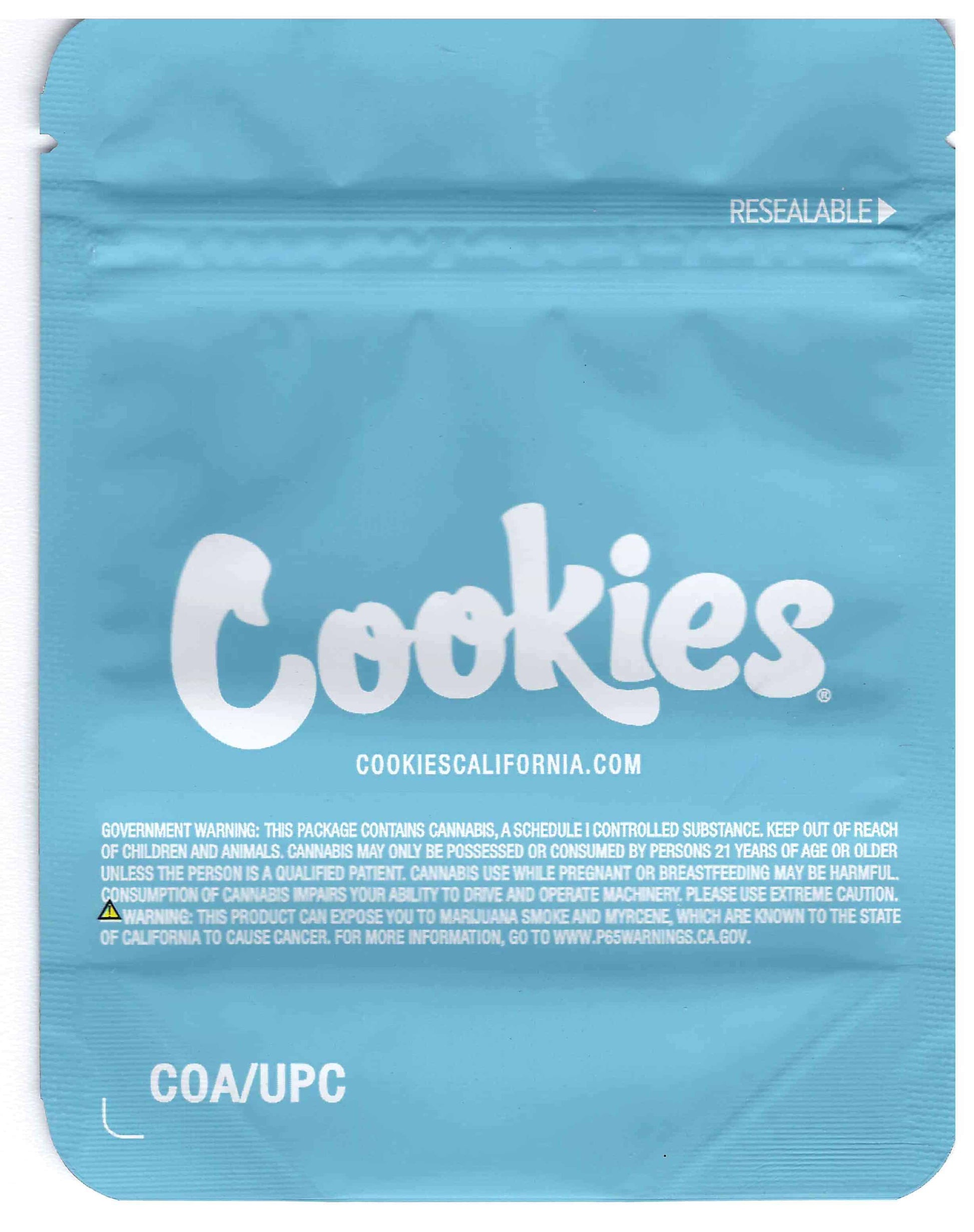 Cookies Mylar Bags 3.5g - Pink Apricot