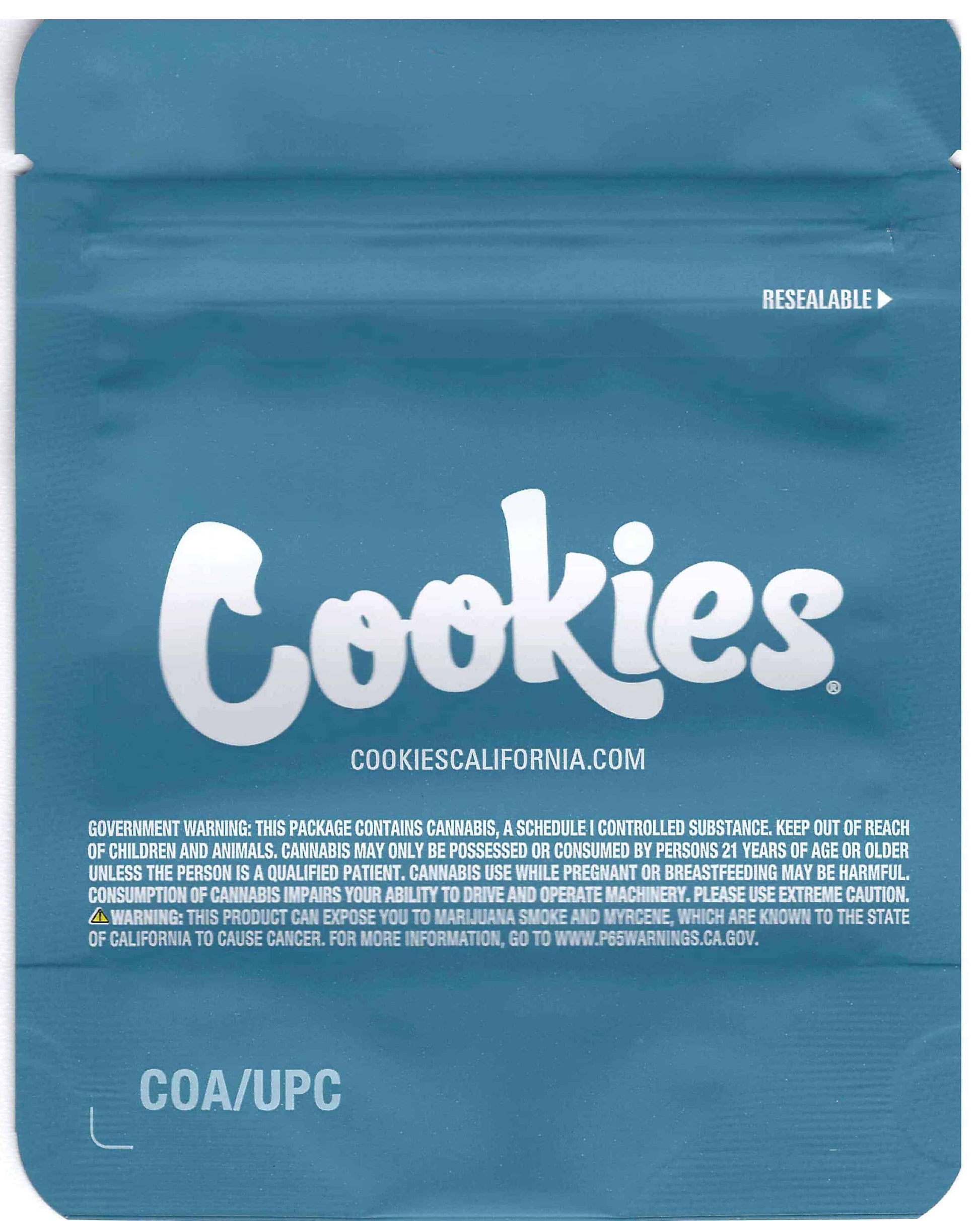 Cookies Mylar Bags 3.5g - Pomelo