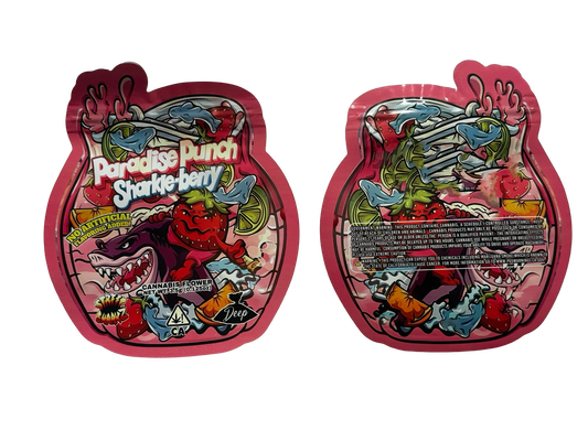 Paradise Punch Sharkle-berry Mylar Bags 3.5g Deep