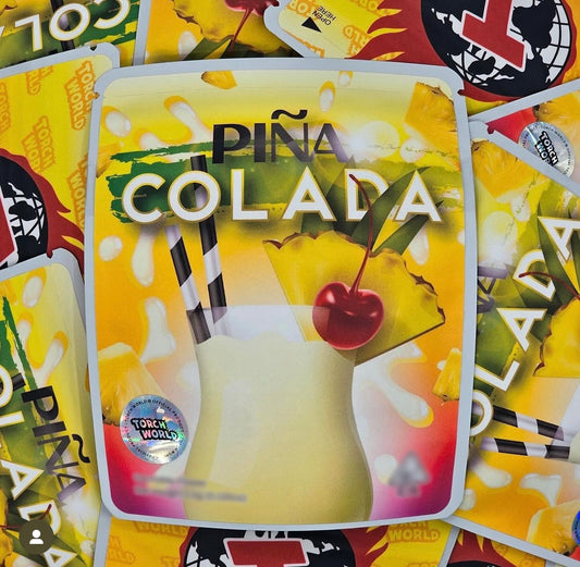 Pina Colada 3.5g Mylar Bags Sprinklez Torch World