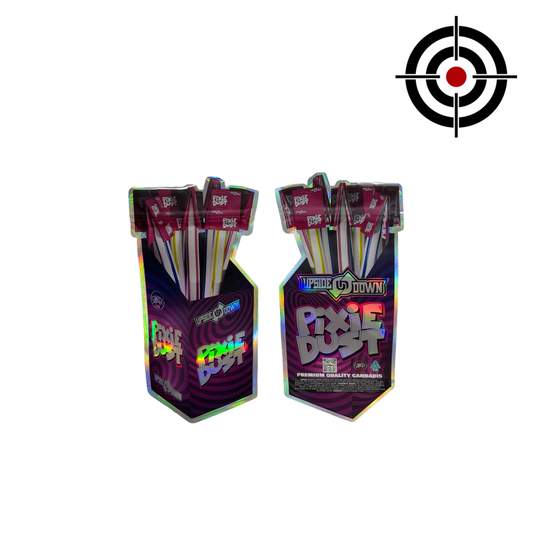 Pixie Dust Mylar Bags 3.5g or 7g Upside Down