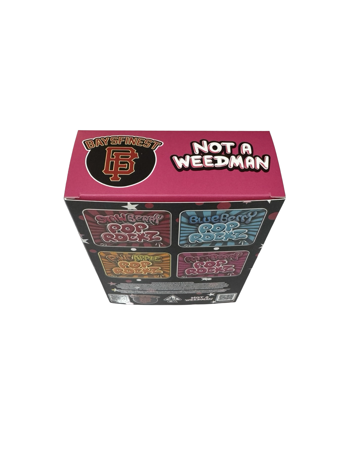 Raspberry Pop Rockz 3.5g Mylar Bags & Boxes Bays Finest