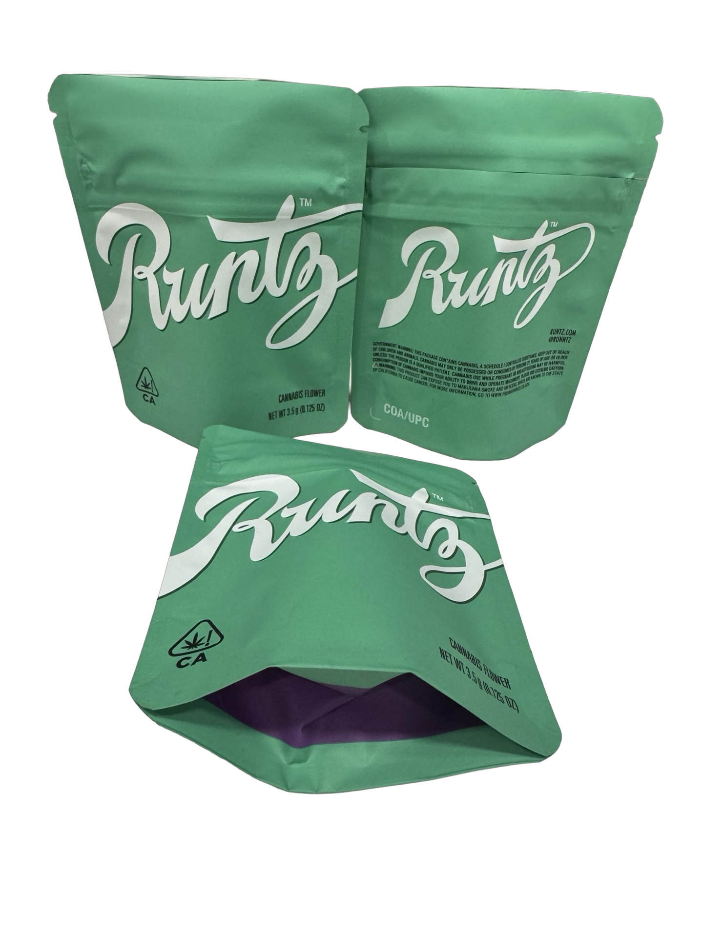 Runtz Mylar Bags 3.5g Runtz