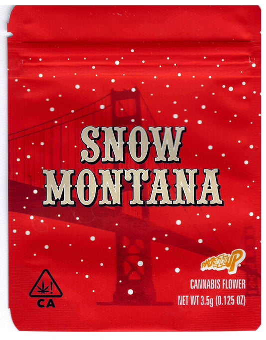Cookies Mylar Bags 3.5g - Snow Montana