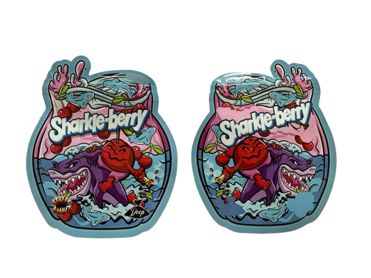 Sharkle-berry (original) Mylar Bags 3.5g Deep in the Bag