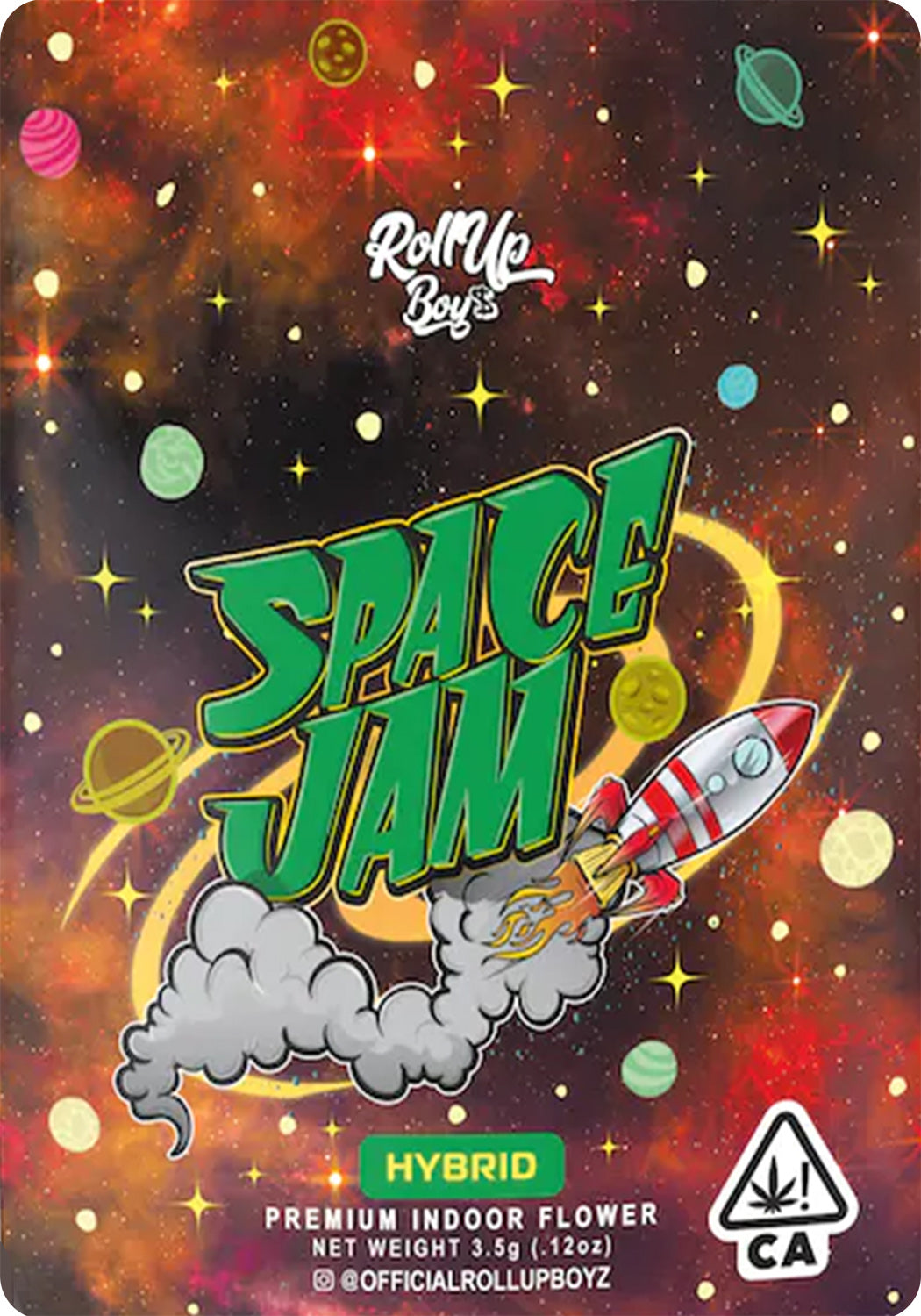 Space Jam Mylar Bags 1g Gram 3.5g Eighth 7g Quarter 28g Oz Ounce 112g Quarter Pound Roll Up Boys Sticker Bag Fire Mylar