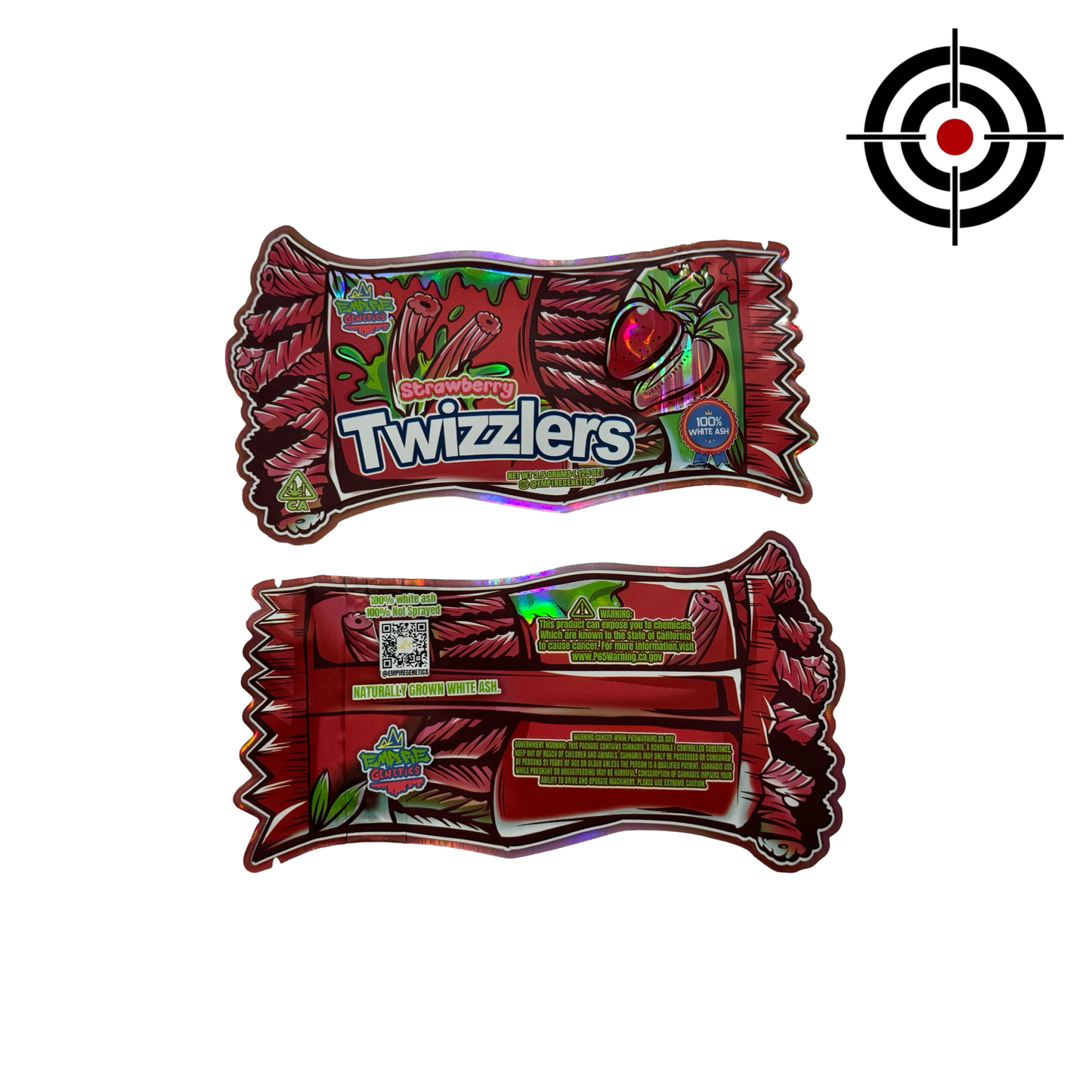 Strawberry Twisslers Mylar Bags 3.5g Empire Genetics